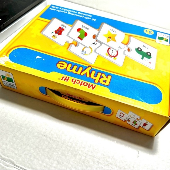 Match It Rhyme Self-Correcting Puzzle Sets For Vocabulary Learning - Picture 3 of 5